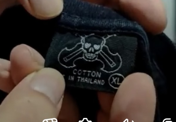 SKULL TAG MADE IN THAILAND