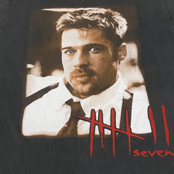 fake seven tee brad pitt oneita tag