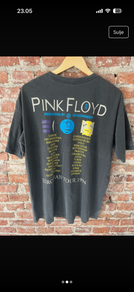 Pink Floyd 1994 Division Bell EU Tour t-shirt