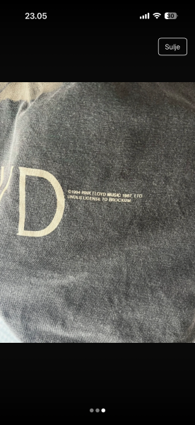 Pink Floyd 1994 Division Bell EU Tour t-shirt
