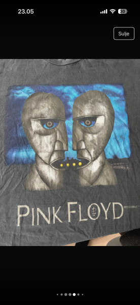 Pink Floyd 1994 Division Bell EU Tour t-shirt