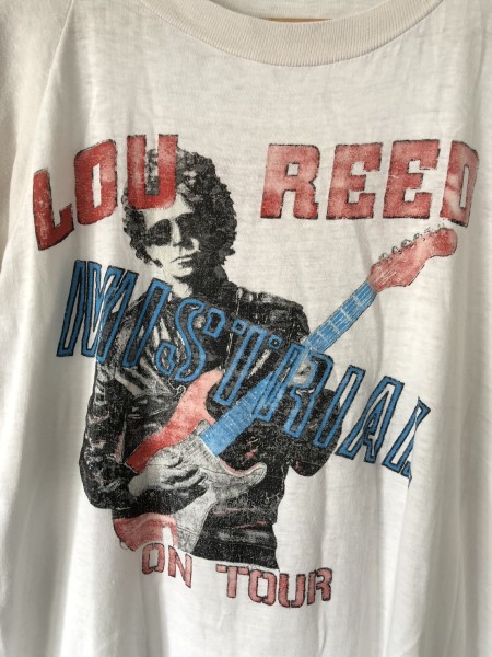 80's Lou Reed Raglan