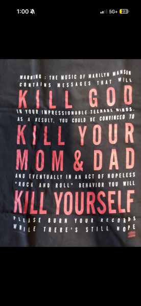 MM kill god shirt