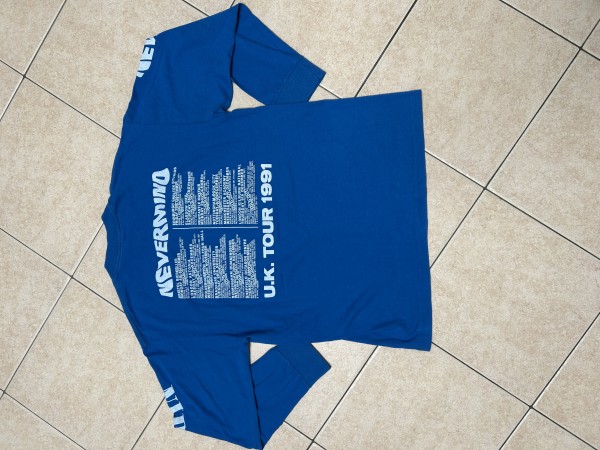 Nirvana longsleeve Staff uk tour 1991
