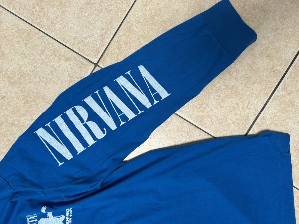 Nirvana longsleeve Staff uk tour 1991