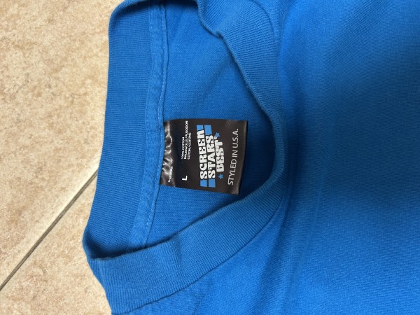 Nirvana longsleeve Staff uk tour 1991