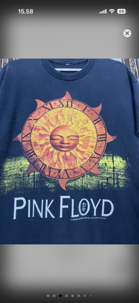 Two Pink Floyd 1994 tour t-shirts