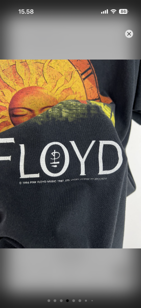 Two Pink Floyd 1994 tour t-shirts