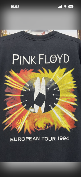 Two Pink Floyd 1994 tour t-shirts