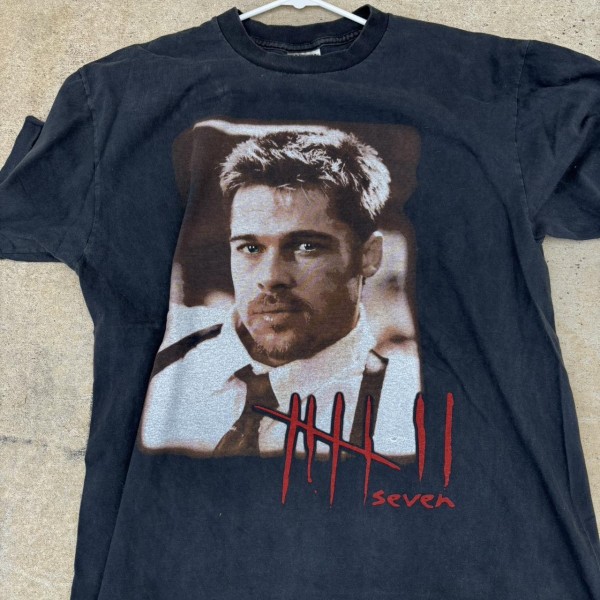 Seven Movie promo shirt Oneita Tag