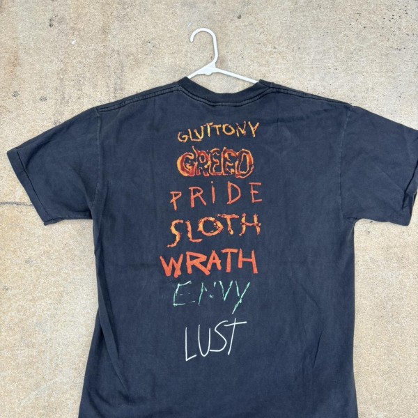 Seven Movie promo shirt Oneita Tag