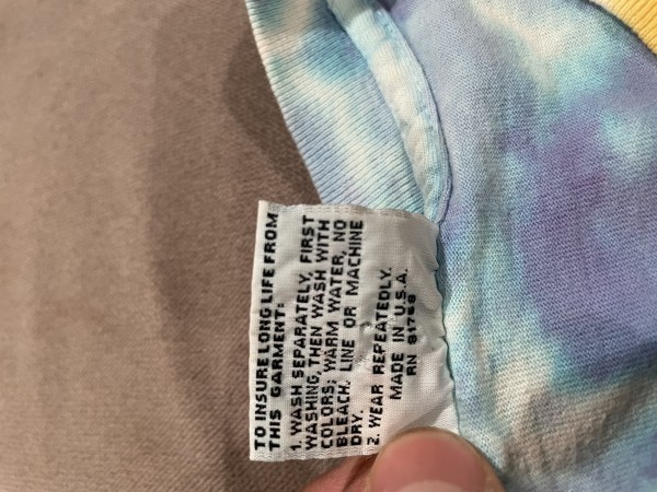 Guns N Roses AOP Liquid Blue Tie Dye Legit check