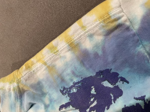 Guns N Roses AOP Liquid Blue Tie Dye Legit check