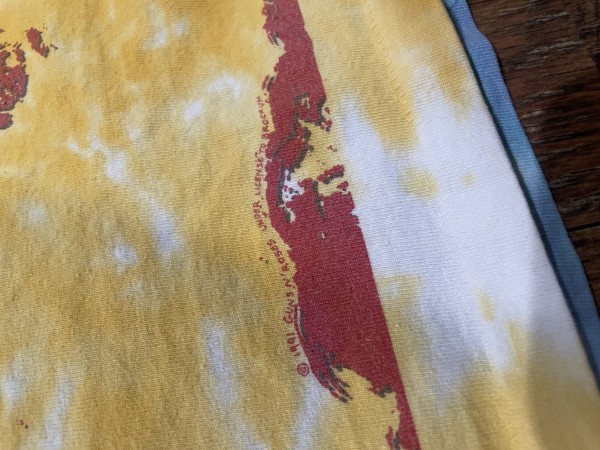 Guns N Roses AOP Liquid Blue Tie Dye Legit check