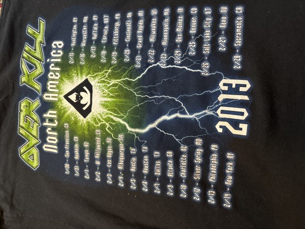 Overkill all over print 2013