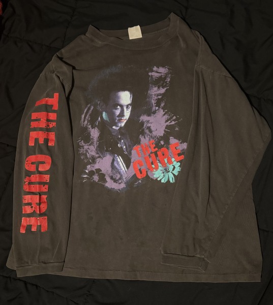 The Cure - 89-92 Australian long sleeve disintegration shirt