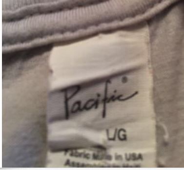 help with t-shirt is it vintage? Pacific tag