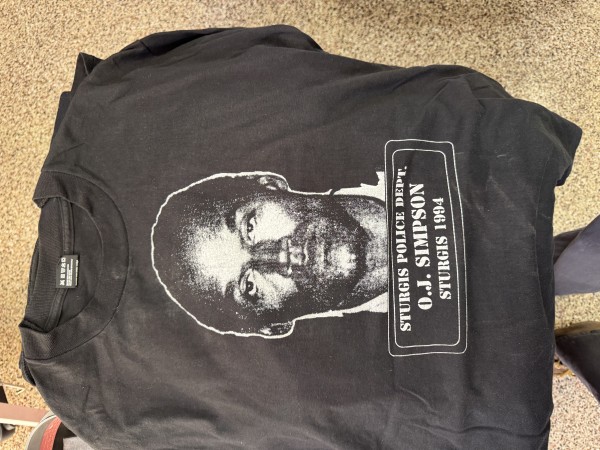 1993 Sturgis Charlie Manson “CHARLIE DONT RIDE”