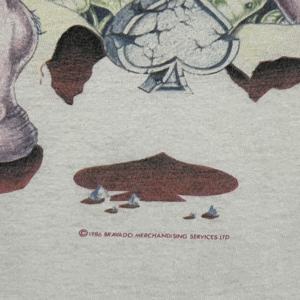 1986 Tokyo Blade Black hearts and Jaded spades Rock Shirt