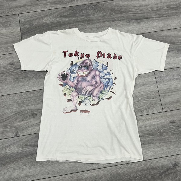 1986 Tokyo Blade Black hearts and Jaded spades Rock Shirt