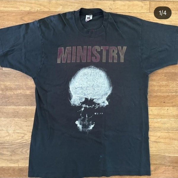 1989 Ministry & KMFDM At The Riviera Shirt