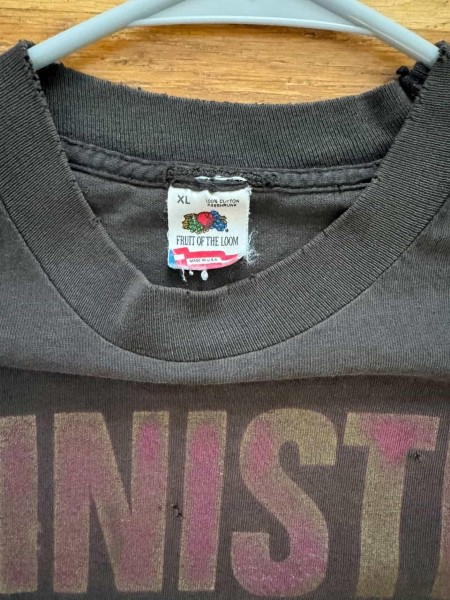 1989 Ministry & KMFDM At The Riviera Shirt