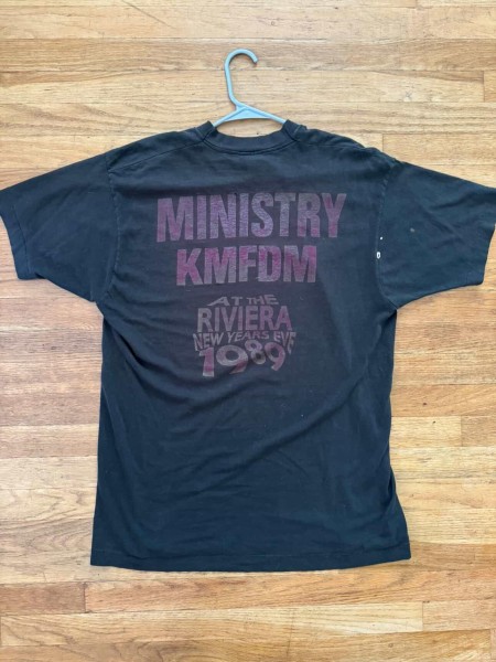 1989 Ministry & KMFDM At The Riviera Shirt