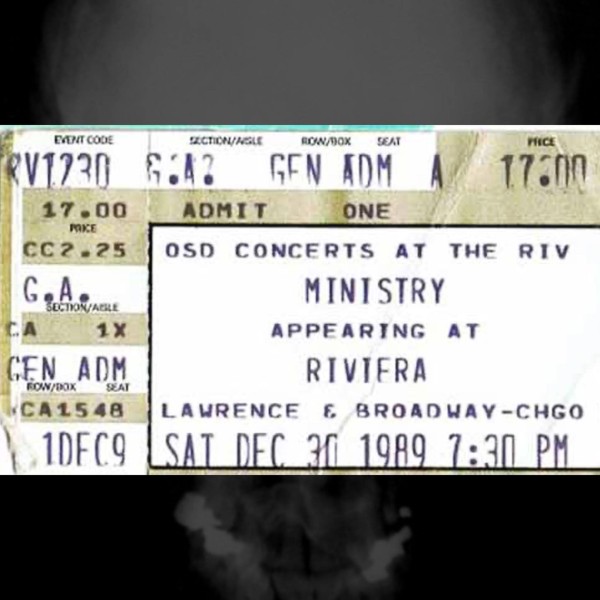 1989 Ministry & KMFDM At The Riviera Shirt