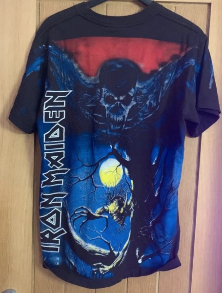 Iron maiden vintage fear of dark AOP Giant Tee Jays