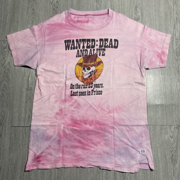 Grateful Dead Tour Shirt "Wanted: Dead and Alive"