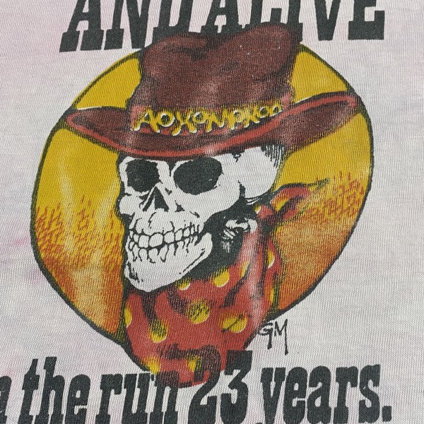 Grateful Dead Tour Shirt "Wanted: Dead and Alive"