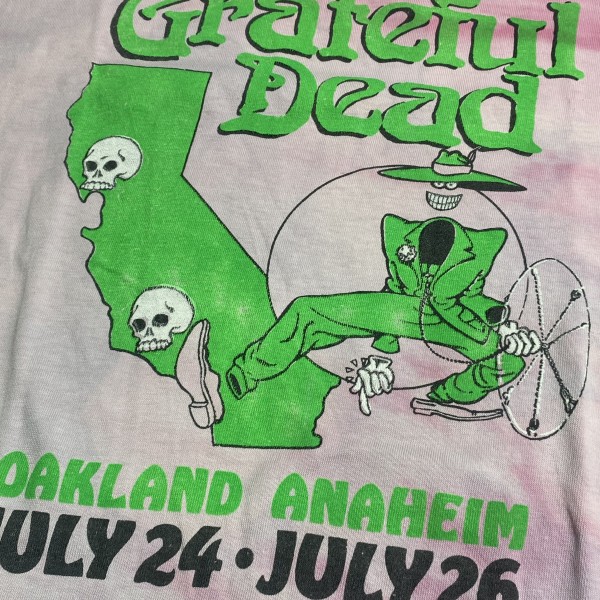 Grateful Dead Tour Shirt "Wanted: Dead and Alive"