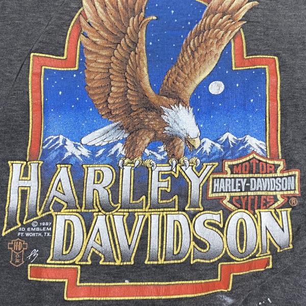 3D Emblem Harley Davidson 1987
