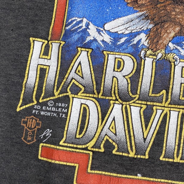 3D Emblem Harley Davidson 1987