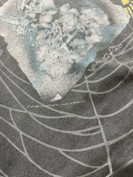 Metallica 1992 pushead brockum tshirt