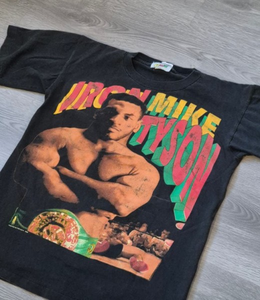 Mike Tyson Iron Mike Rap Tee 1995