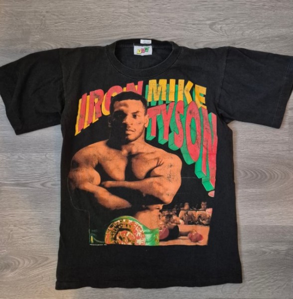 Mike Tyson Iron Mike Rap Tee 1995