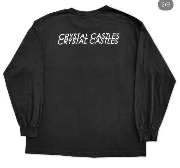 Crystal castles 2008 long sleeve