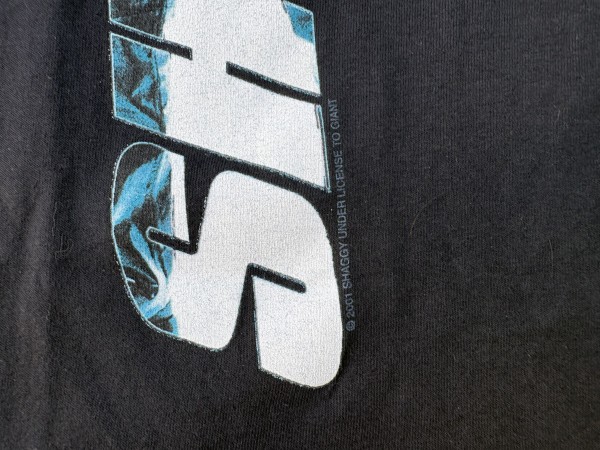 2001 Shaggy Hot Shot Shirt Giant Tag