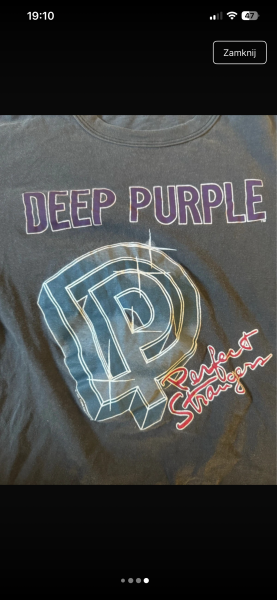 1985 Deep Purple Japan World Tour T-shirt