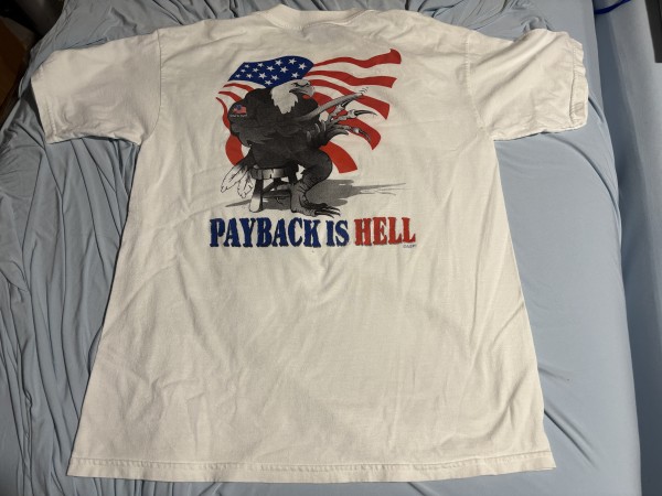 Paybacks is Hell: T-shirt value