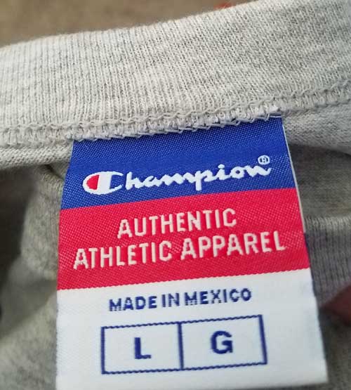 Help me figure out the year these Champion shirts were made. - Vintage ...