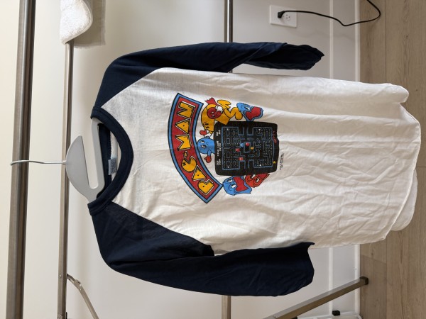The Knits 3/4 sleeve Pac-Man tee