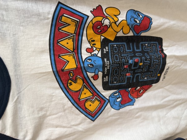The Knits 3/4 sleeve Pac-Man tee