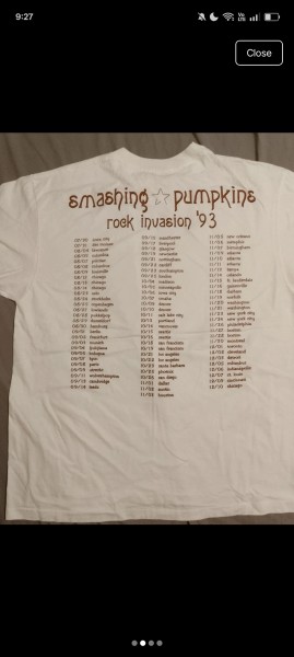 Smashing pumpkins rock invasion 1993 legit check