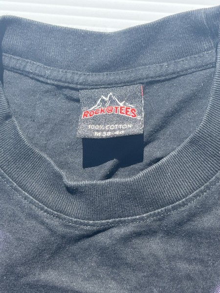 Rock@tees t-shirt tag