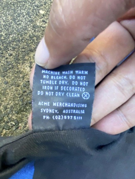 Marvin Acme Tag Shirt Authentication