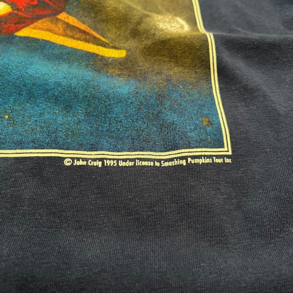 Smashing Pumkins Mellon Collie Tag Hanes Beefy T