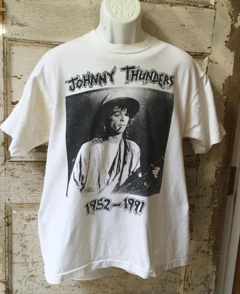 Johnny Thunders 1952-1991 Memorial punk t-shirt