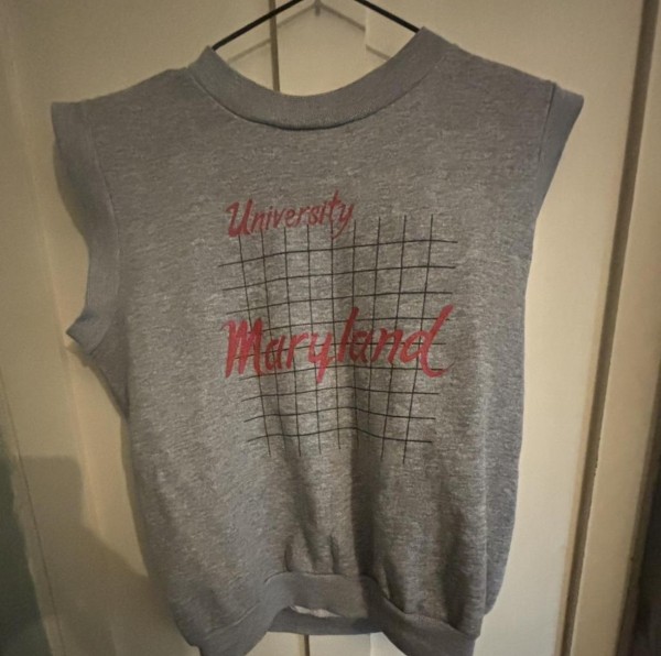 Healthknit University of Maryland Grey Sweater Vest